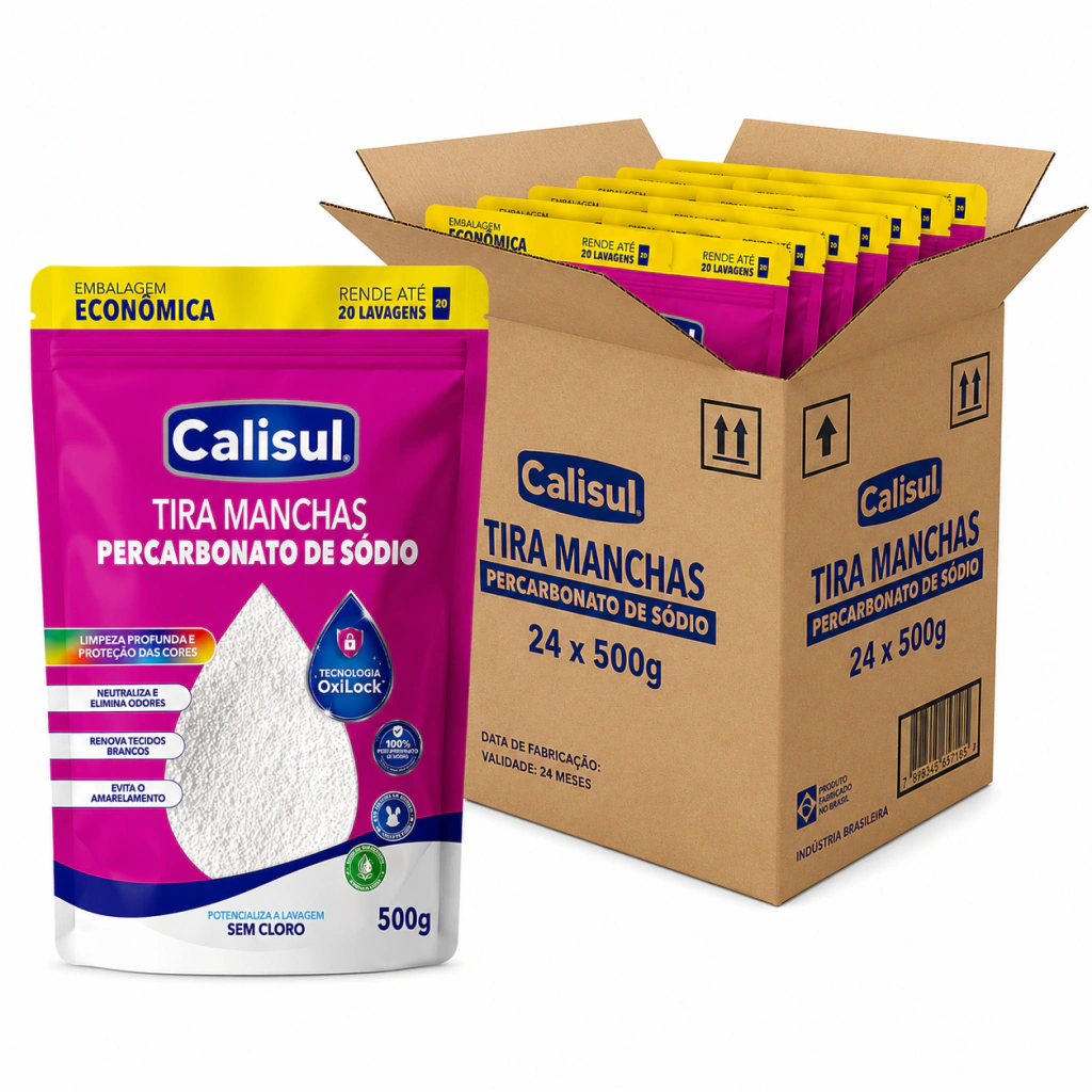 Caixa fechada Percarbonato Calisul